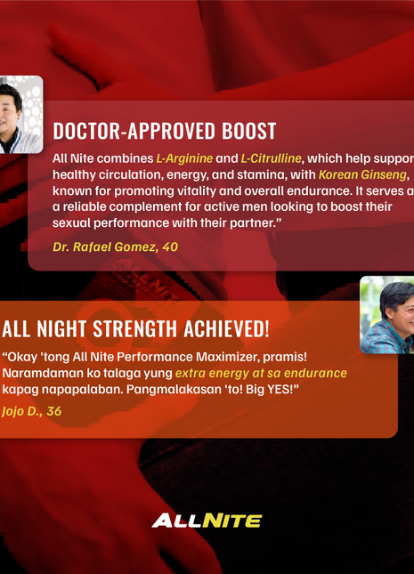 AllNite Male Performance Formula