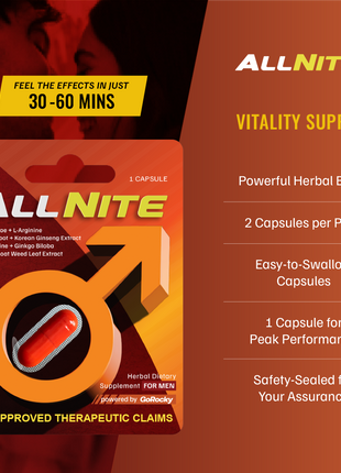 AllNite Male Performance Formula