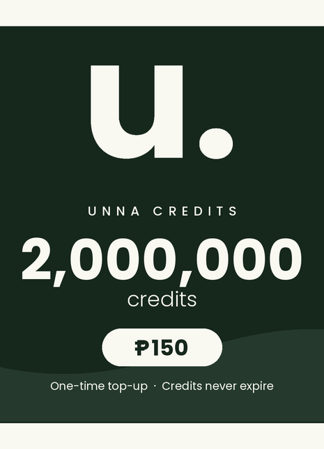 Unna 150K Credits